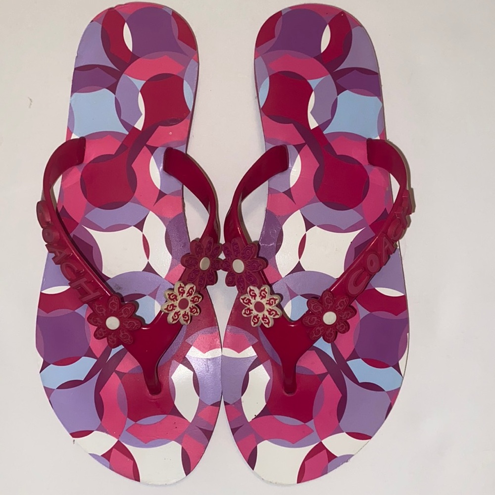 Size 5/6 Coach sandals